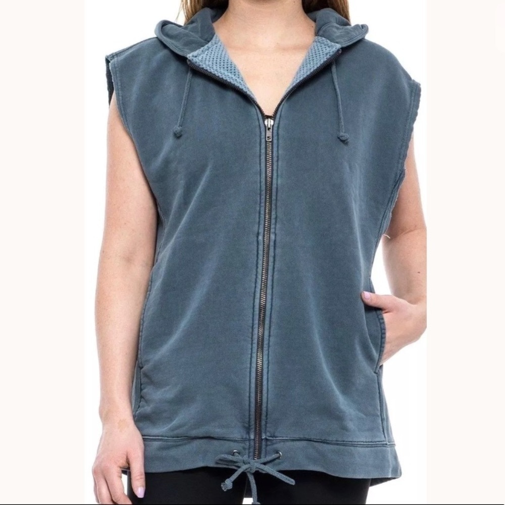 Free People Vagabond Vest Workout Oversized